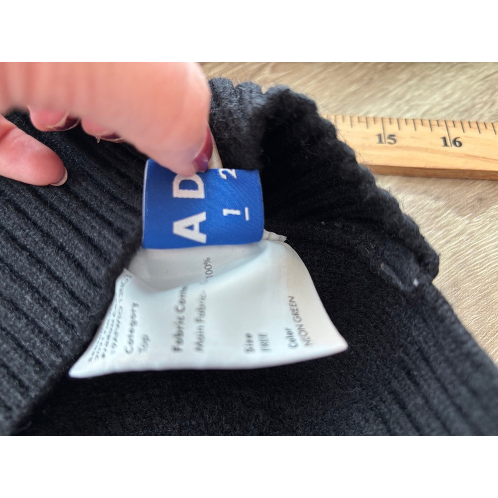 Ader Error Black White Toty Cardigan Cotton Size 3 Medium - Picture 10 of 12